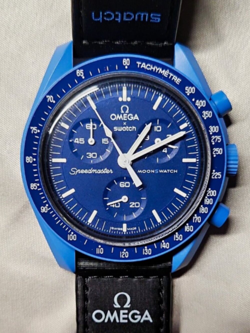 OMEGA x Swatch Speedmaster MoonSwatch Mission to Neptune Chrono 42mm